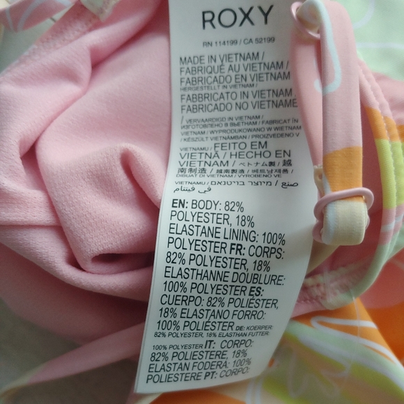 ROXY NEW girls Hibiscus Revo One Piece Swimsuit - Picture 8 of 8